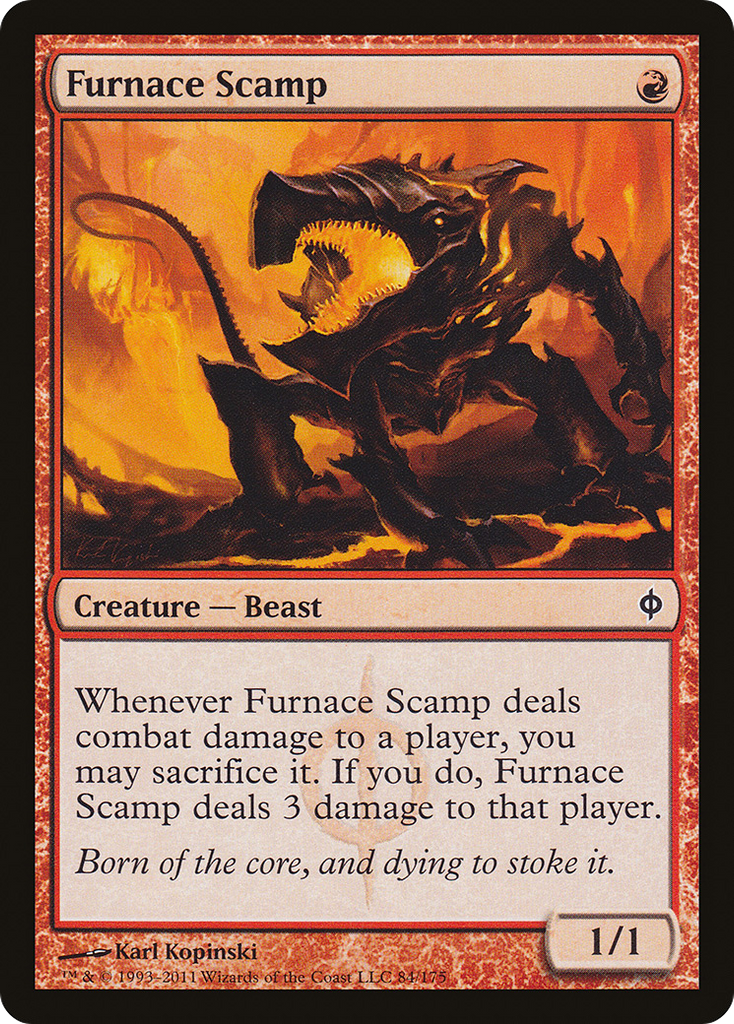 Magic: The Gathering - Furnace Scamp - New Phyrexia
