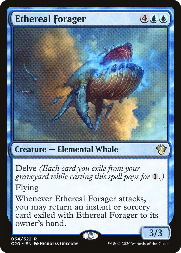 Magic: The Gathering - Ethereal Forager - Commander 2020