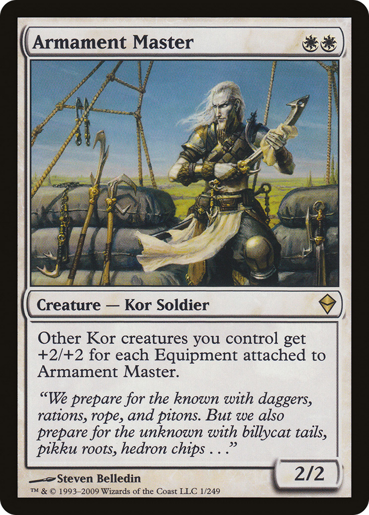 Magic: The Gathering - Armament Master - Zendikar