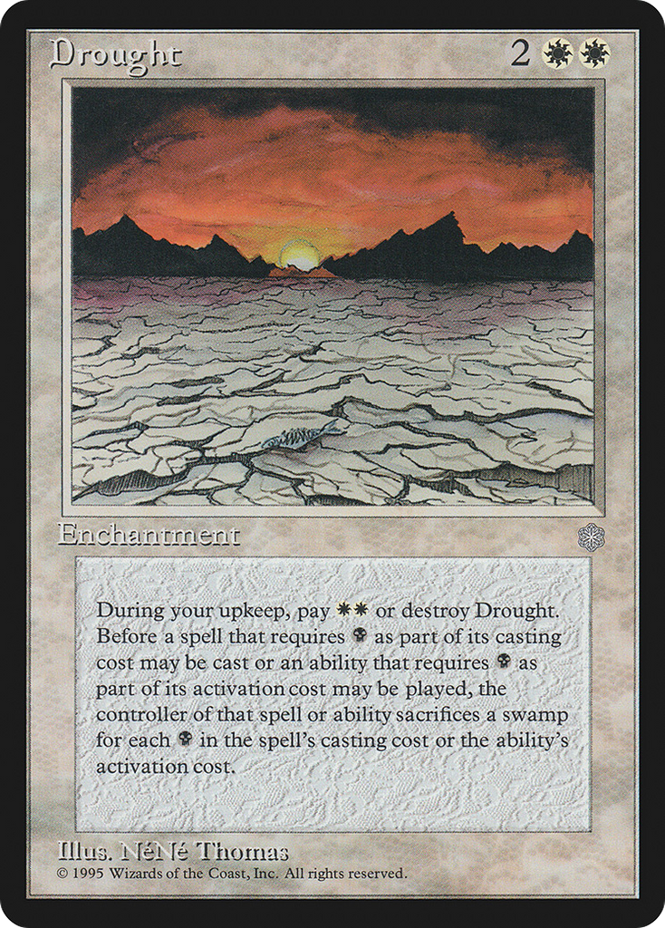 Magic: The Gathering - Drought - Ice Age