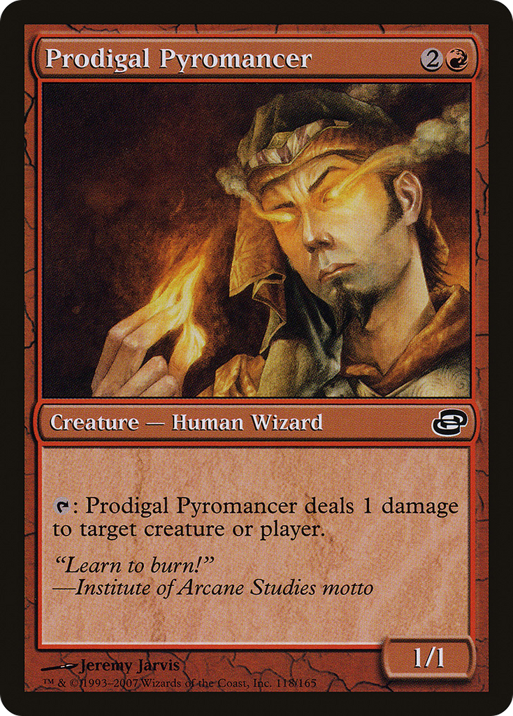Magic: The Gathering - Prodigal Pyromancer - Planar Chaos