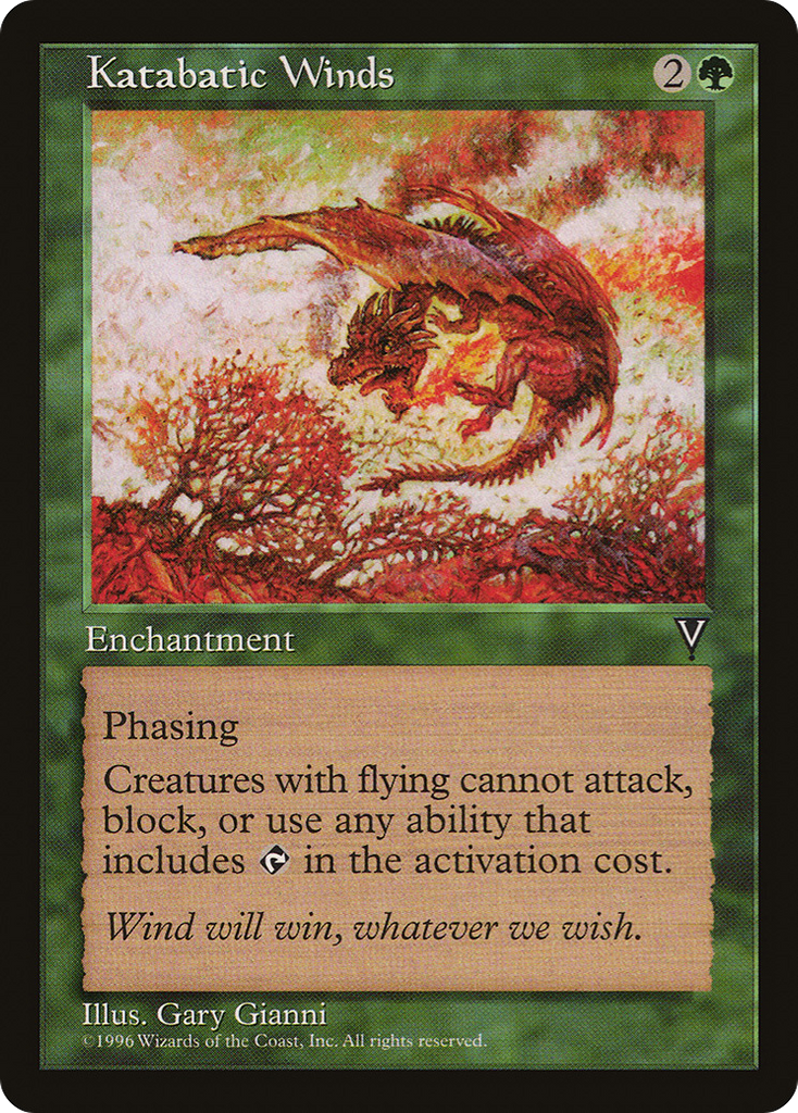 Magic: The Gathering - Katabatic Winds - Visions