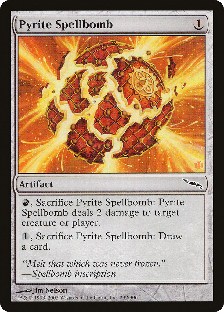 Magic: The Gathering - Pyrite Spellbomb - Mirrodin