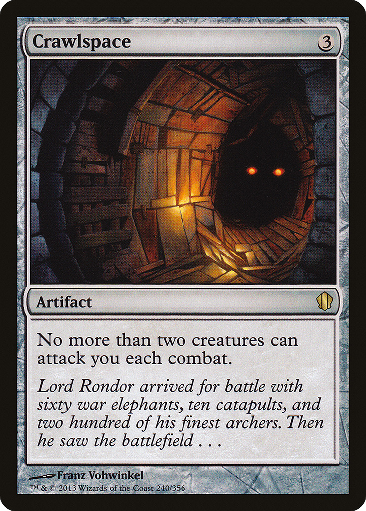 Magic: The Gathering - Crawlspace - Commander 2013