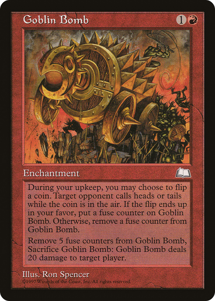 Magic: The Gathering - Goblin Bomb - Weatherlight