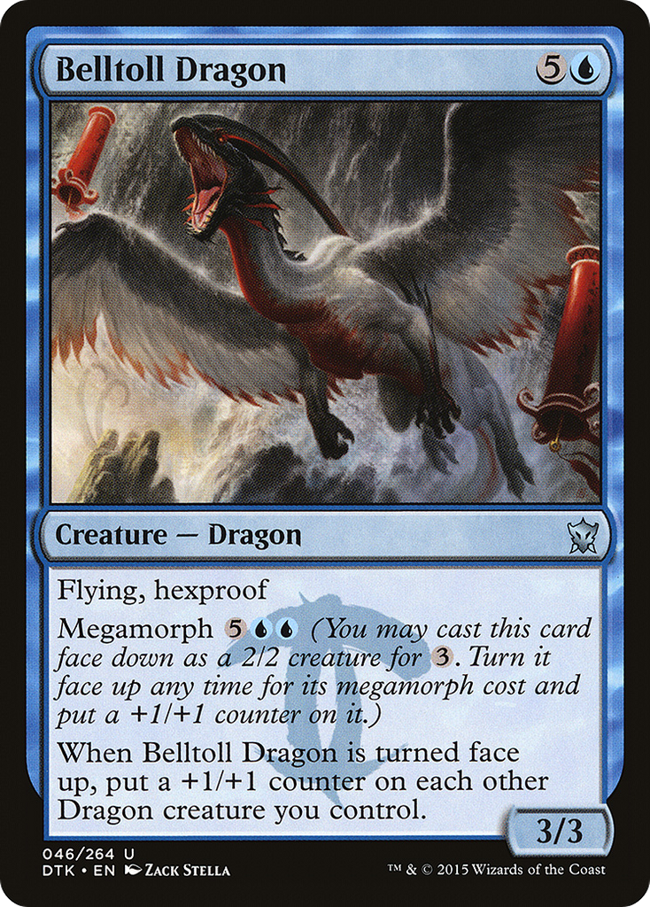 Magic: The Gathering - Belltoll Dragon - Dragons of Tarkir