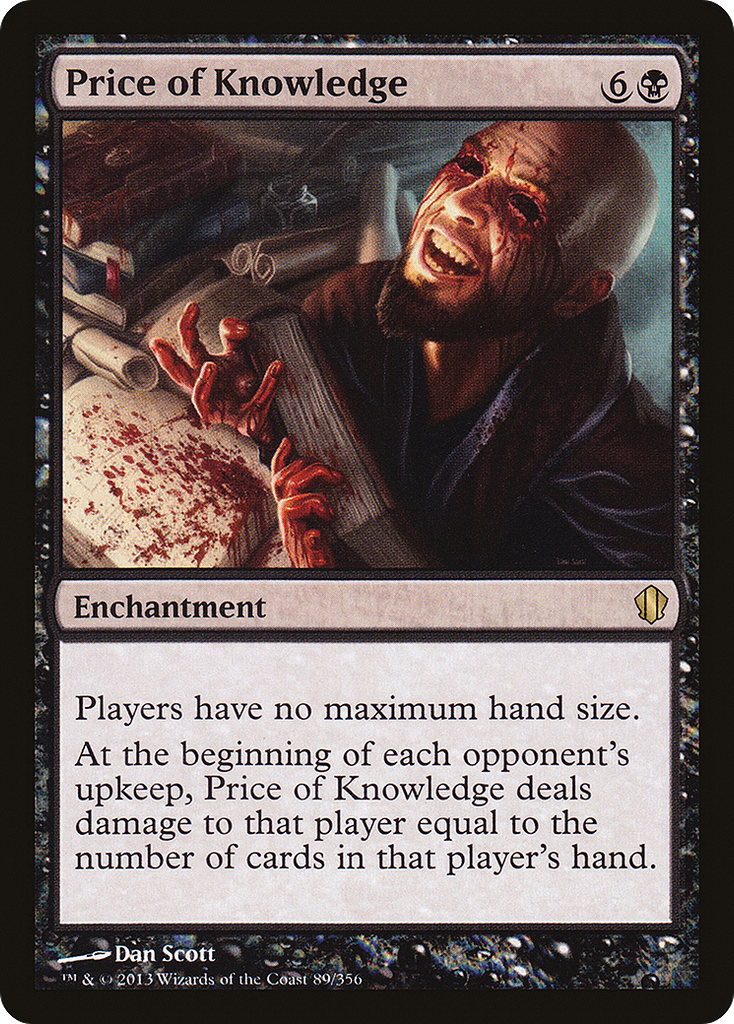 Magic: The Gathering - Price of Knowledge - Commander 2013