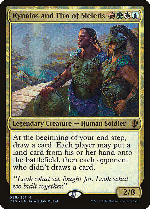 Magic the Gathering - Kynaios and Tiro of Meletis Foil - Commander 2016