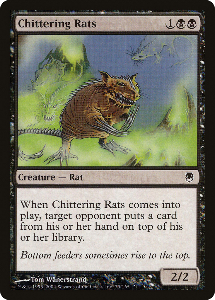 Magic: The Gathering - Chittering Rats - Darksteel
