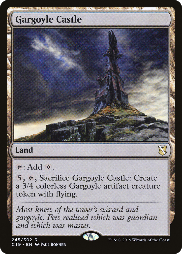 Magic: The Gathering - Gargoyle Castle - Commander 2019