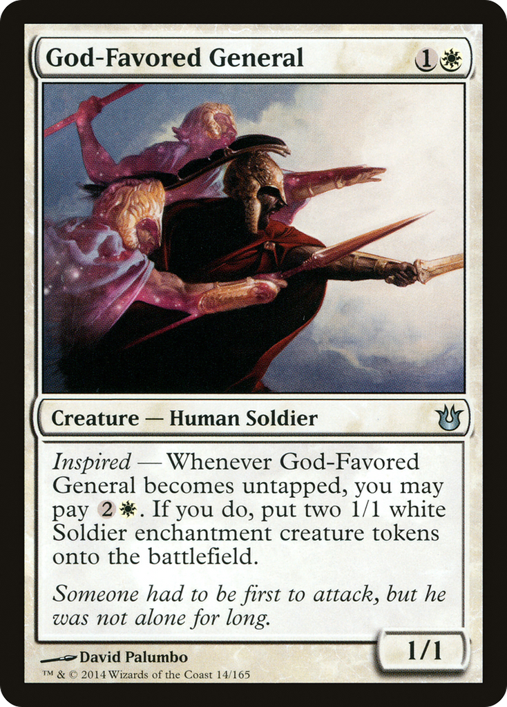 Magic: The Gathering - God-Favored General - Born of the Gods