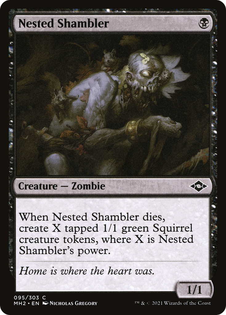 Magic: The Gathering - Nested Shambler Foil - Modern Horizons 2