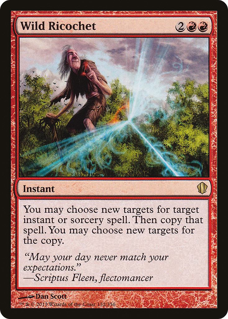 Magic: The Gathering - Wild Ricochet - Commander 2013