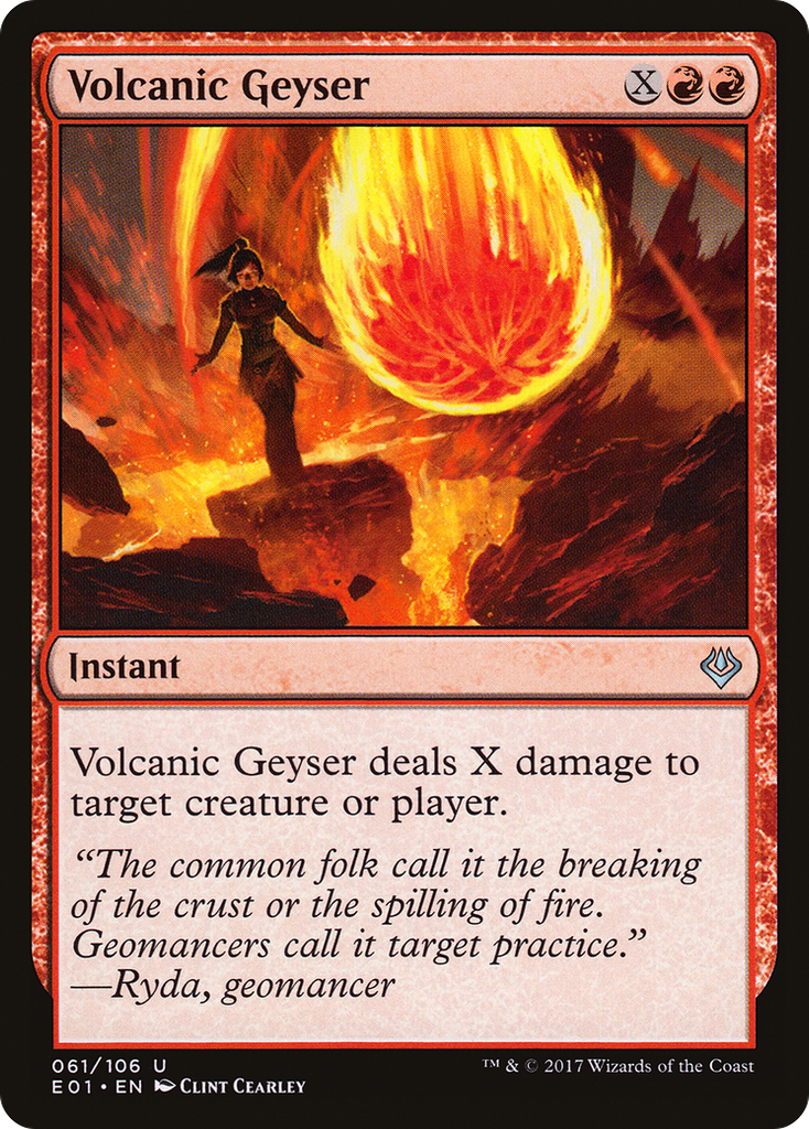 Magic: The Gathering - Volcanic Geyser - Archenemy: Nicol Bolas