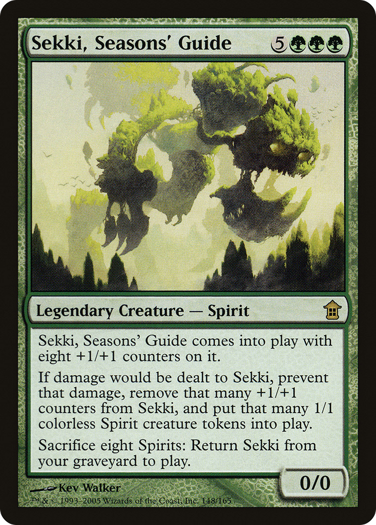 Magic: The Gathering - Sekki, Seasons' Guide - Saviors of Kamigawa