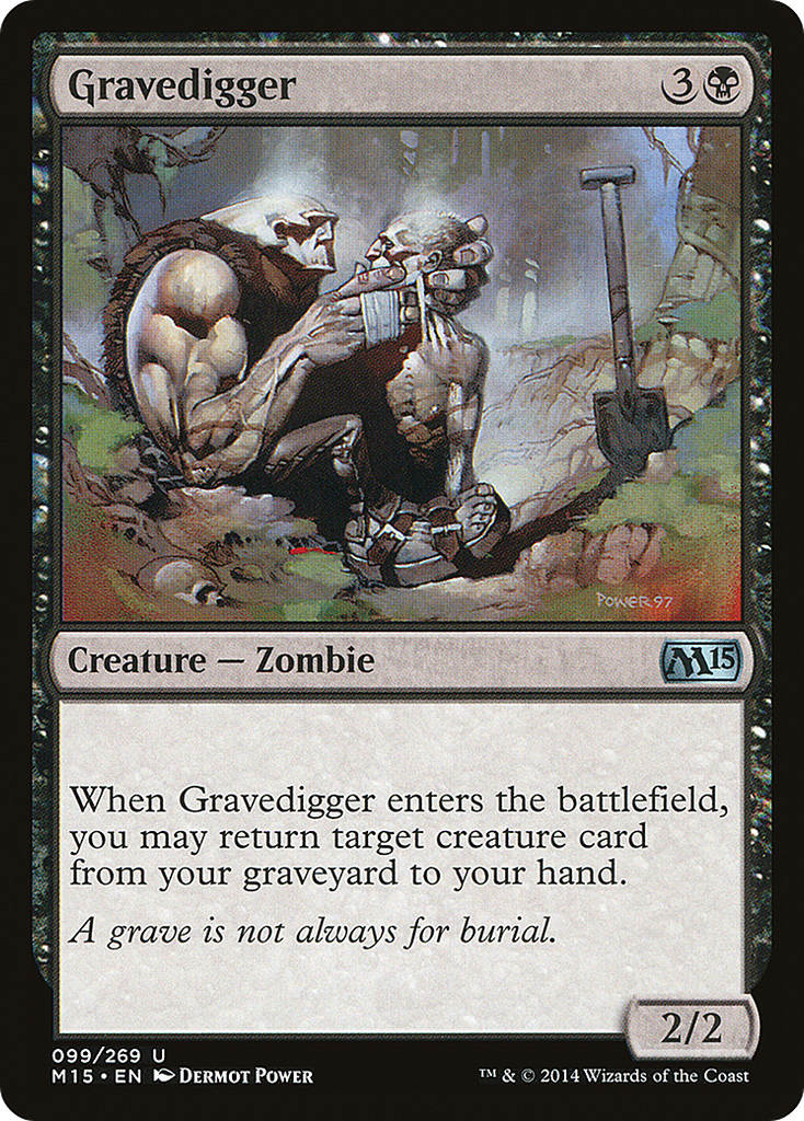 Magic: The Gathering - Gravedigger - Magic 2015