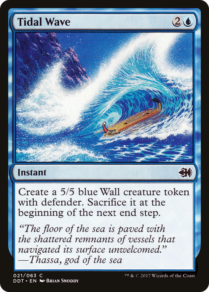 Magic: The Gathering - Tidal Wave - Duel Decks: Merfolk vs. Goblins