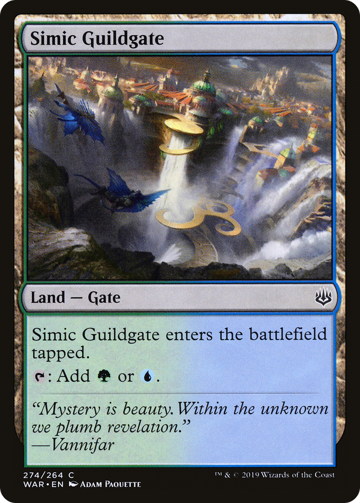 Magic: The Gathering - Simic Guildgate - War of the Spark