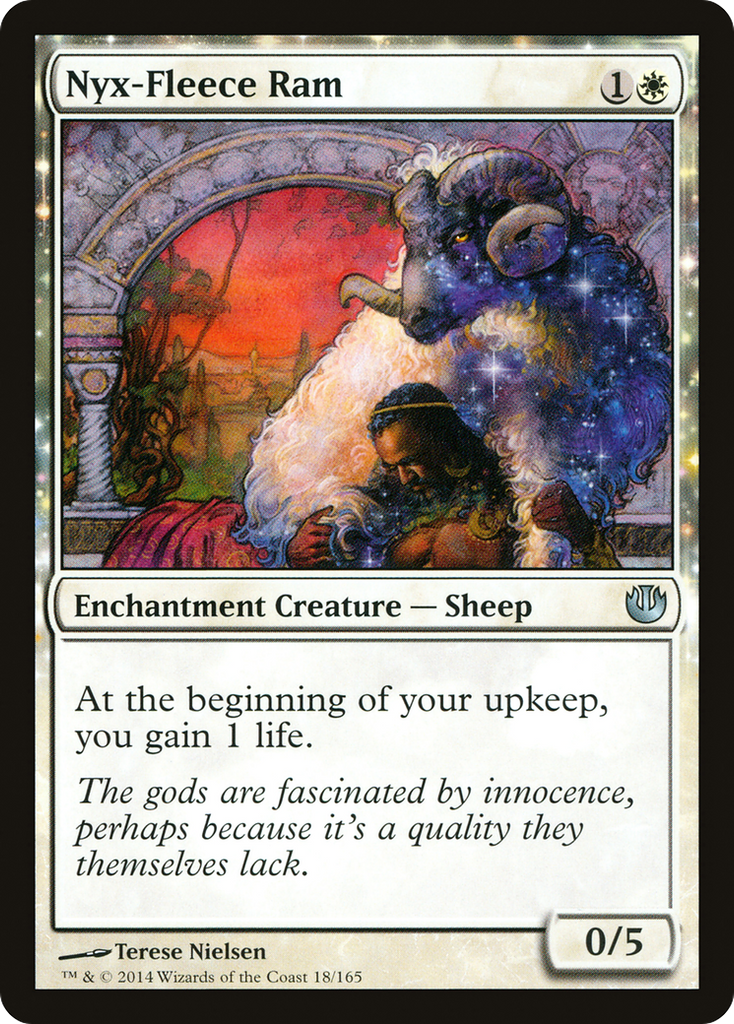 Magic: The Gathering - Nyx-Fleece Ram - Journey into Nyx