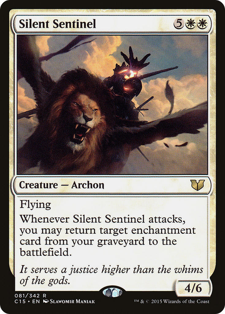 Magic: The Gathering - Silent Sentinel - Commander 2015