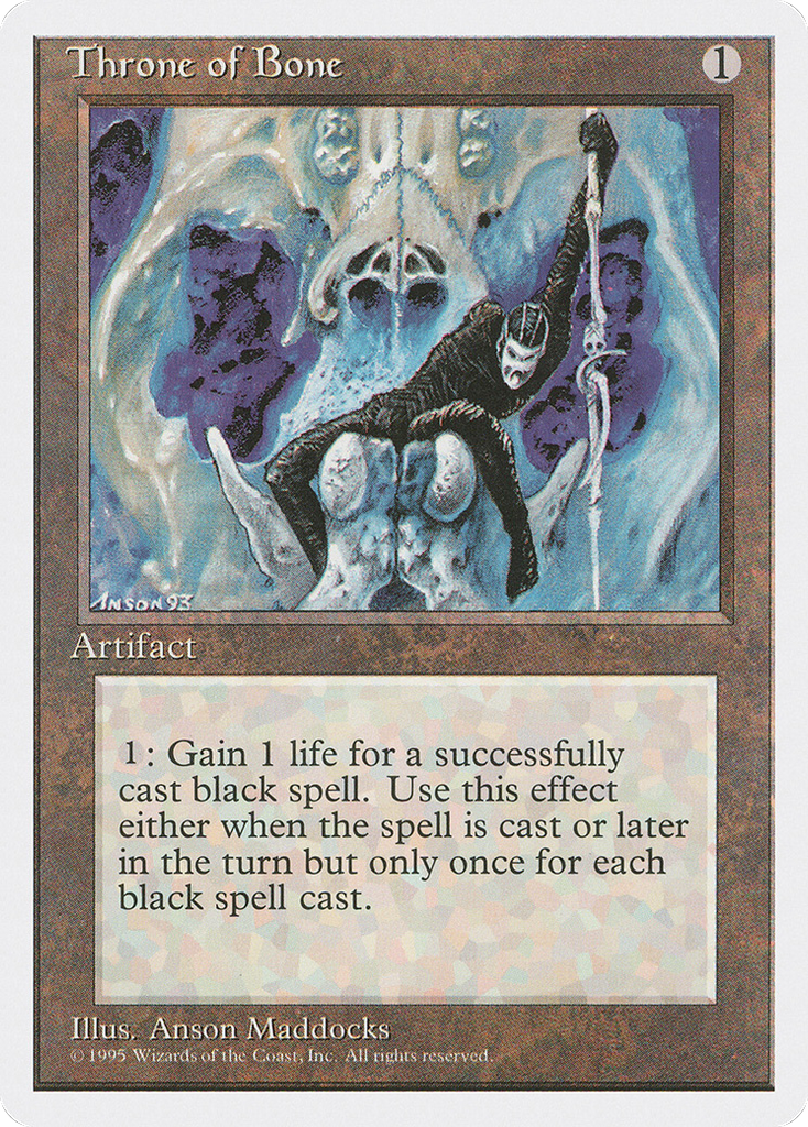 Magic: The Gathering - Throne of Bone - Fourth Edition