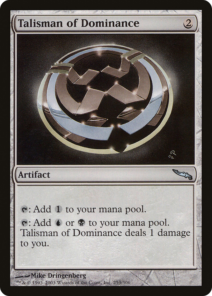 Magic: The Gathering - Talisman of Dominance - Mirrodin