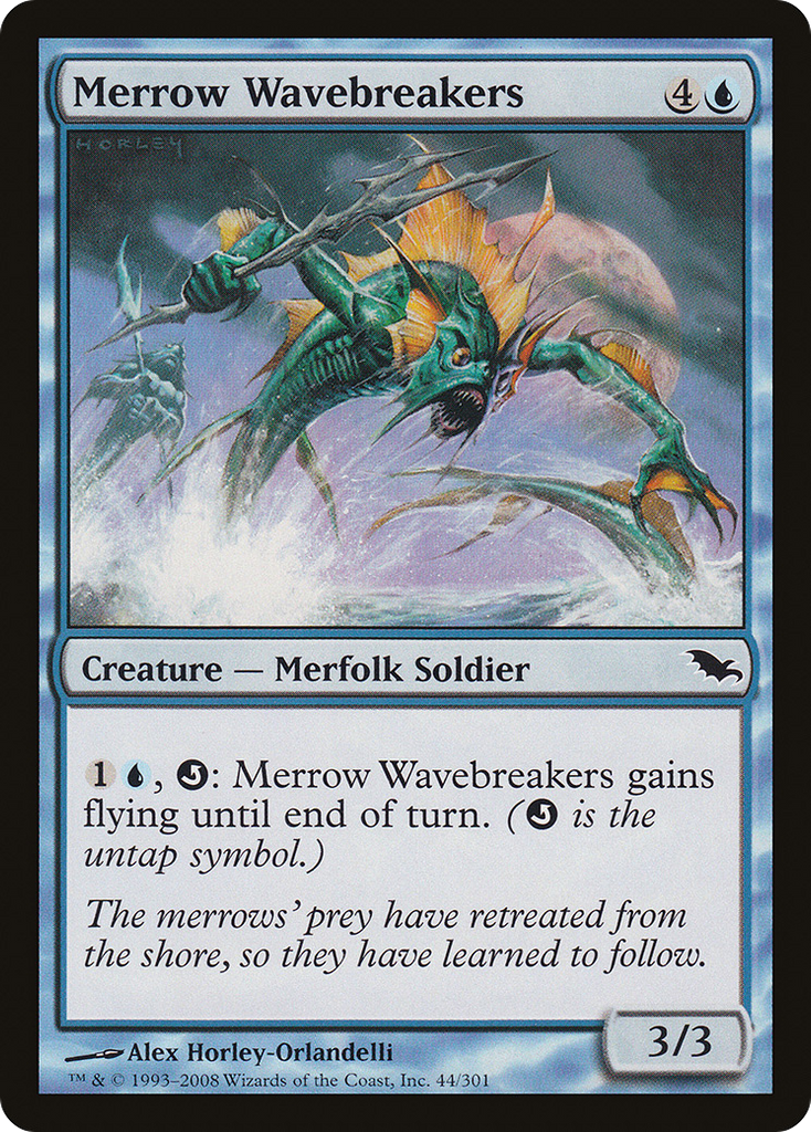 Magic: The Gathering - Merrow Wavebreakers - Shadowmoor