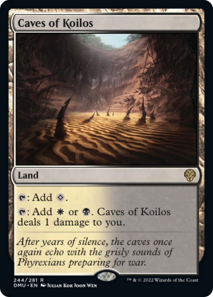 Magic: The Gathering - Caves of Koilos Foil - Dominaria United