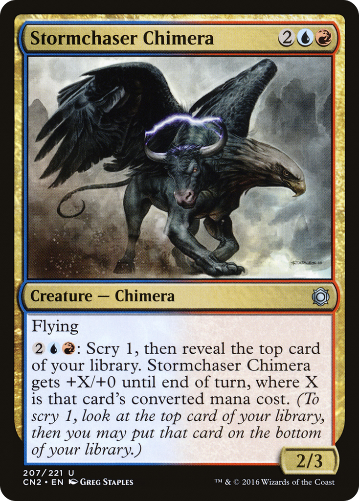 Magic: The Gathering - Stormchaser Chimera - Conspiracy: Take the Crown
