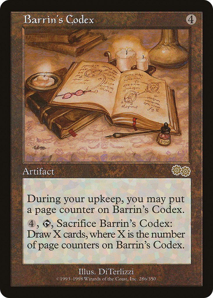 Magic: The Gathering - Barrin's Codex - Urza's Saga
