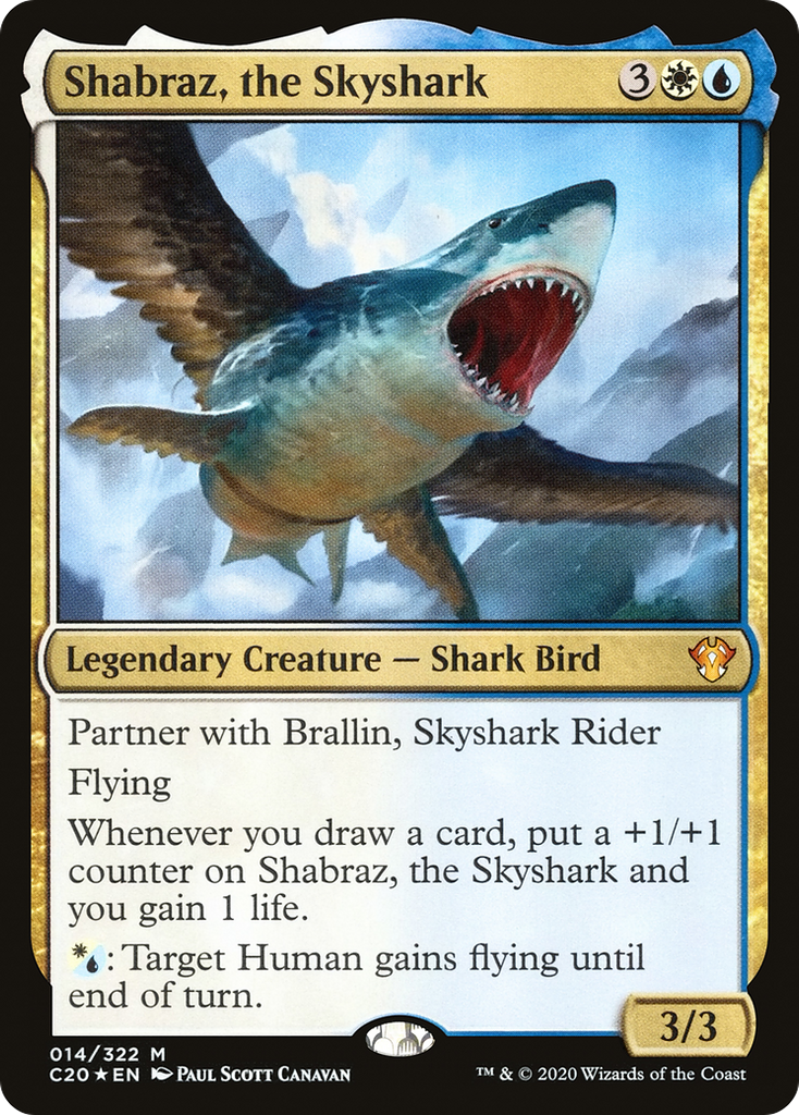Magic: The Gathering - Shabraz, the Skyshark - Commander 2020