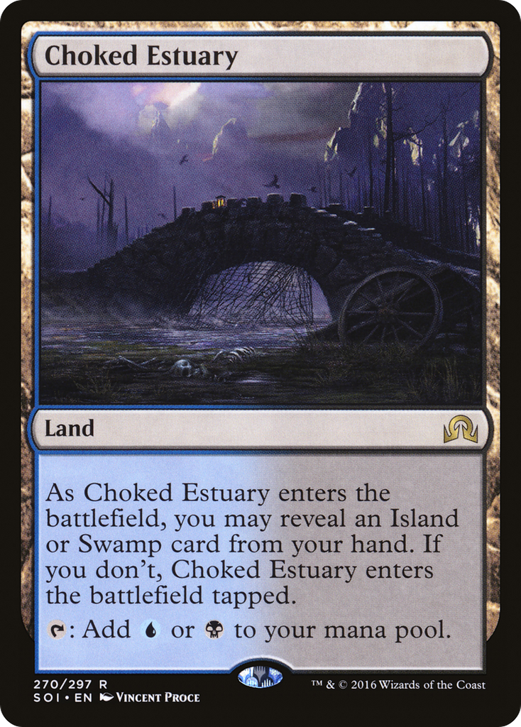 Magic: The Gathering - Choked Estuary - Shadows over Innistrad