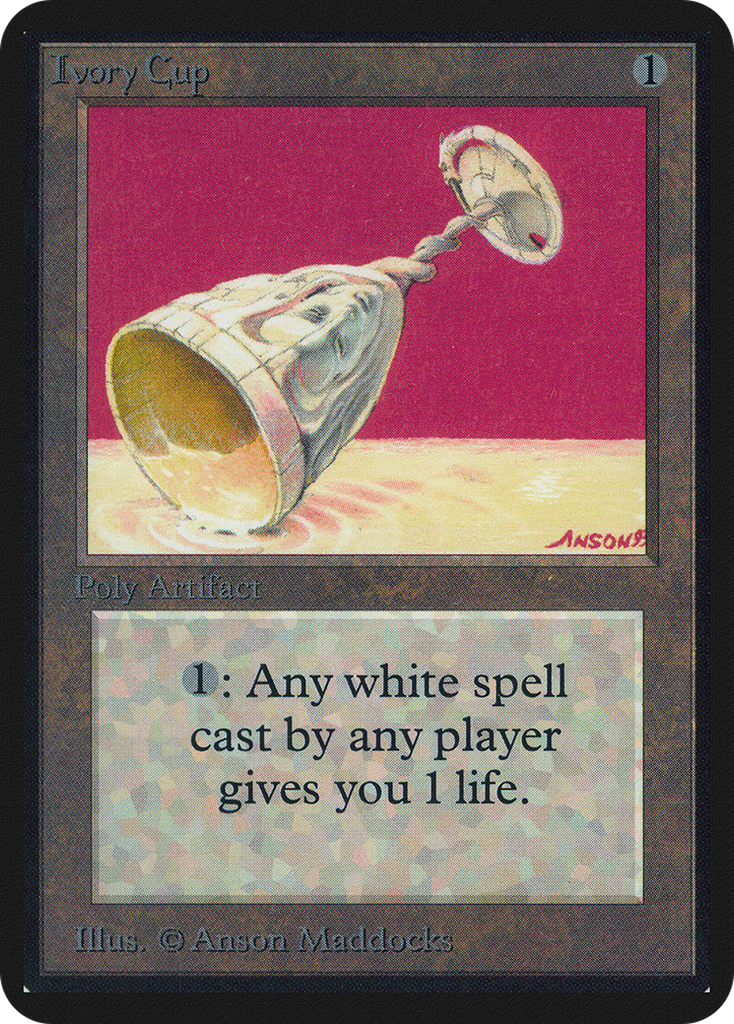 Magic: The Gathering - Ivory Cup - Limited Edition Alpha