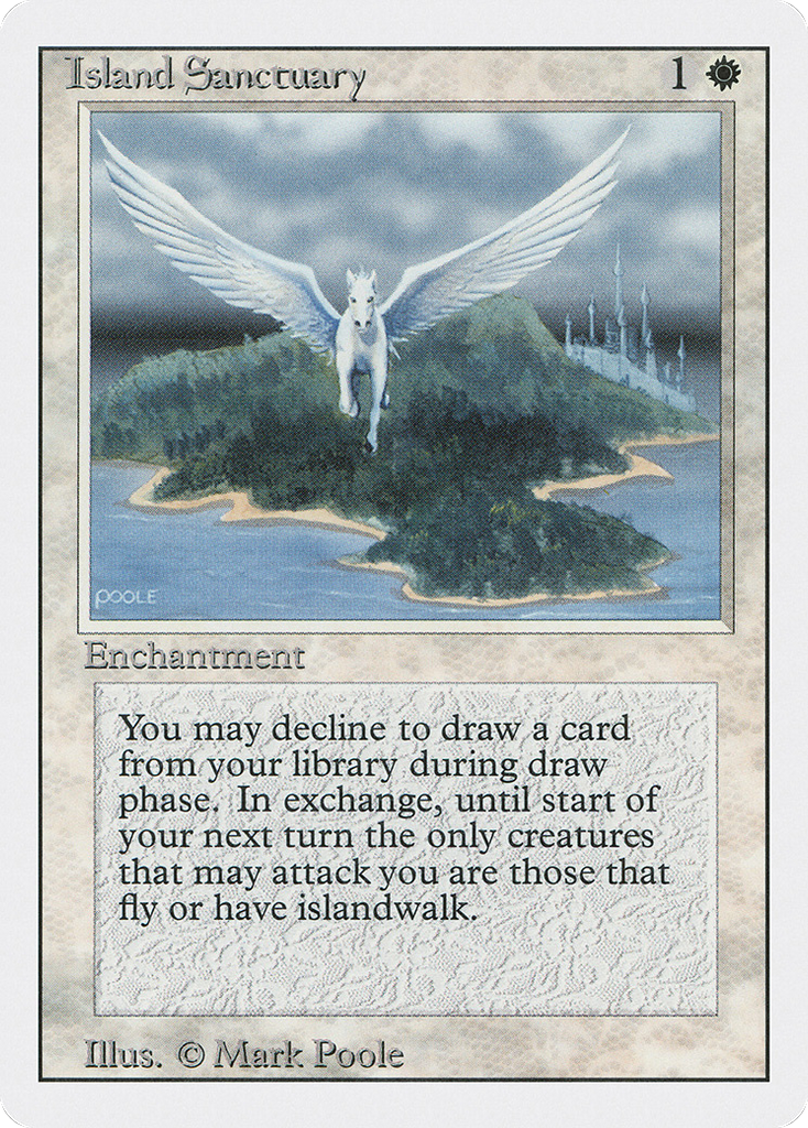 Magic: The Gathering - Island Sanctuary - Revised Edition