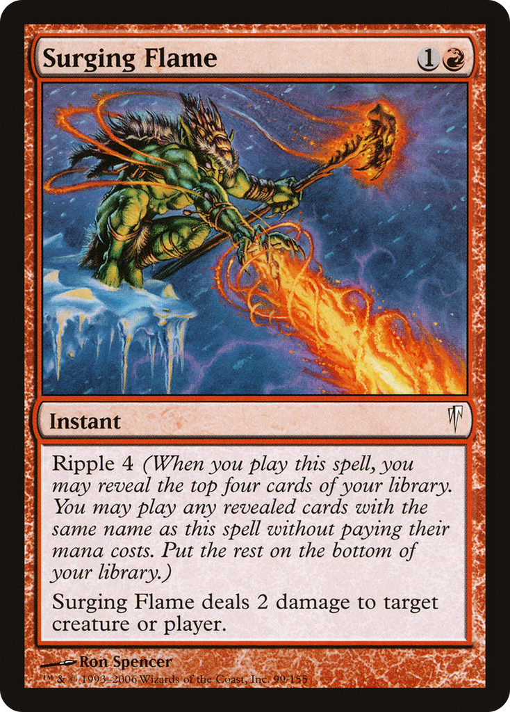 Magic: The Gathering - Surging Flame - Coldsnap