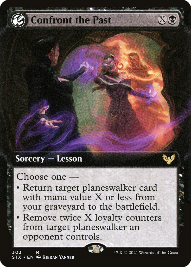 Magic: The Gathering - Confront the Past Foil - Strixhaven: School of Mages