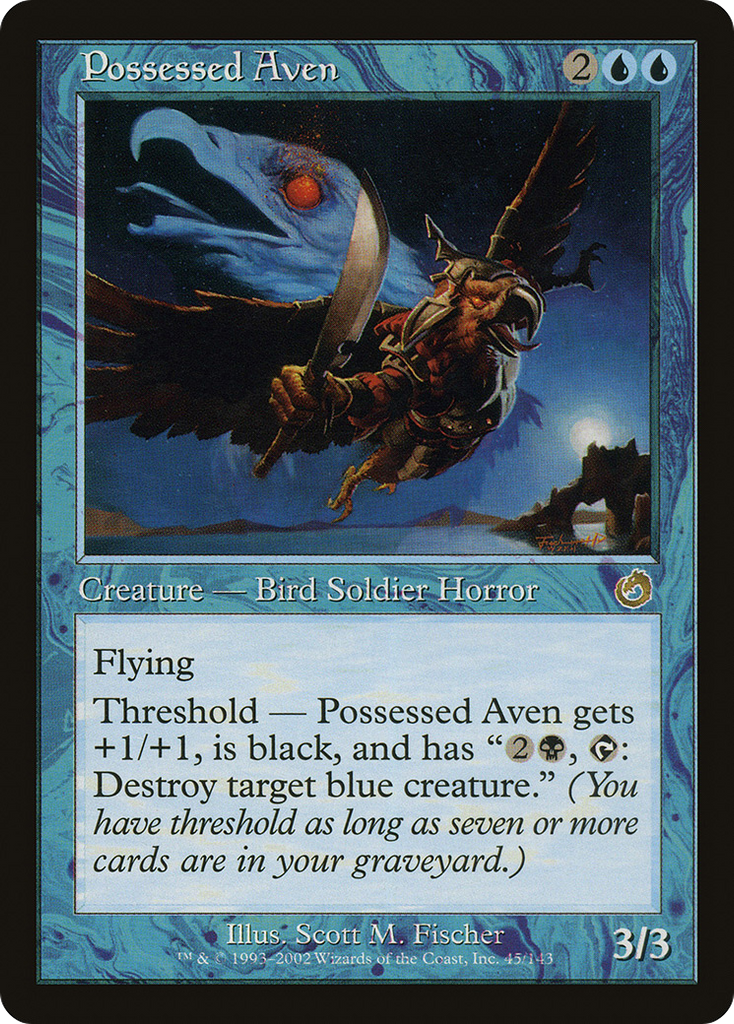 Magic: The Gathering - Possessed Aven - Torment