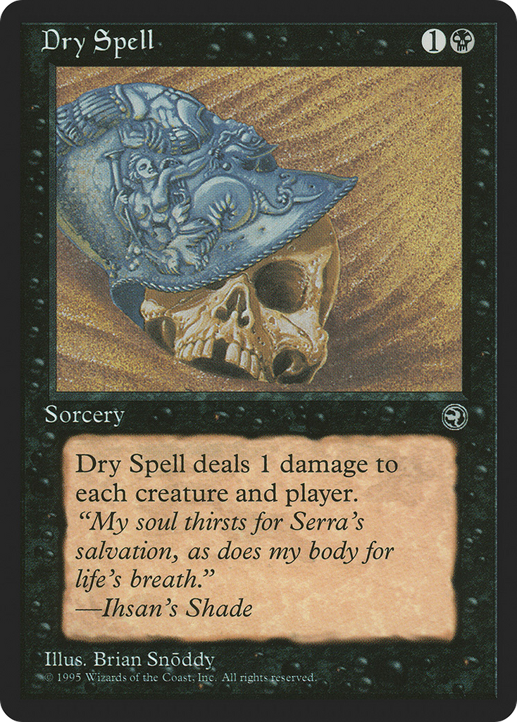 Magic: The Gathering - Dry Spell - Homelands