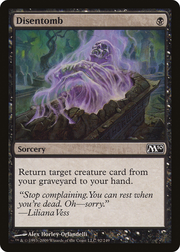 Magic: The Gathering - Disentomb - Magic 2010