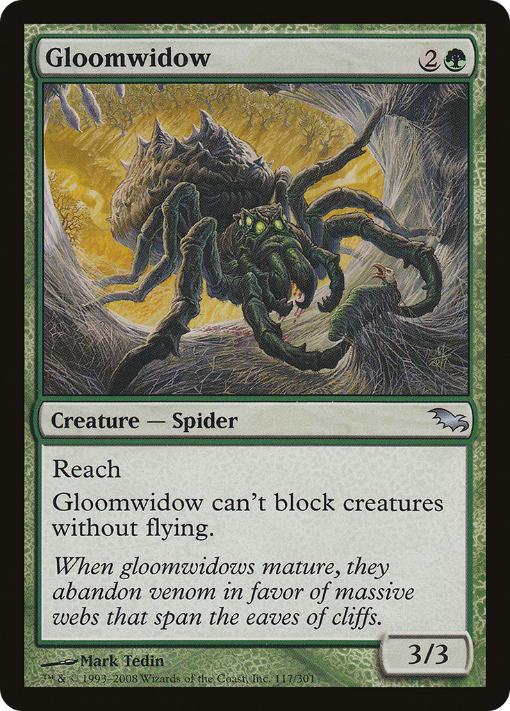 Magic: The Gathering - Gloomwidow - Shadowmoor