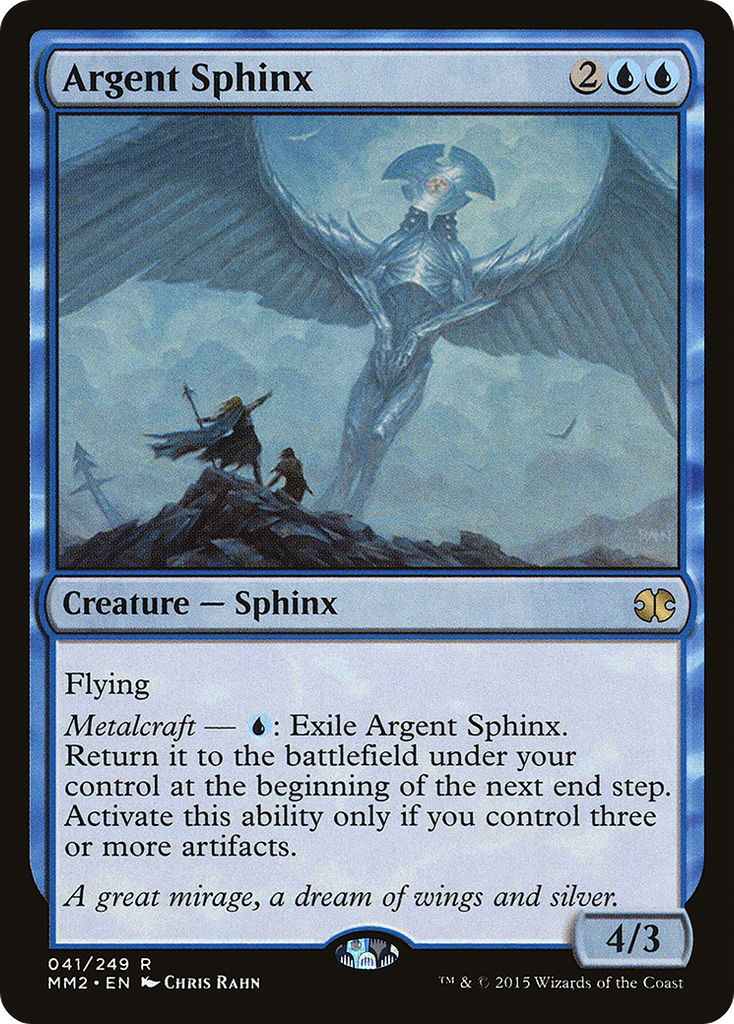 Magic: The Gathering - Argent Sphinx - Modern Masters 2015