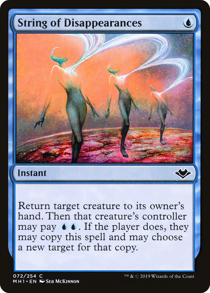 Magic: The Gathering - String of Disappearances Foil - Modern Horizons