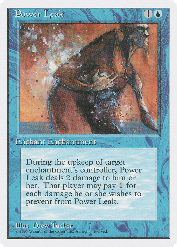 Magic: The Gathering - Power Leak - Fourth Edition