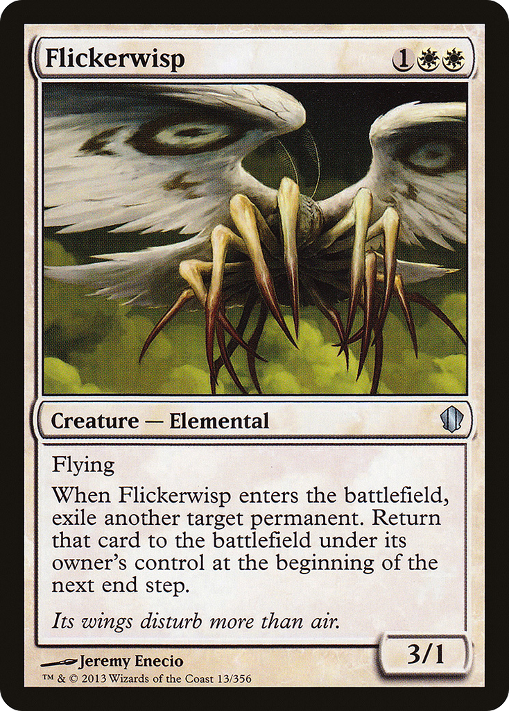 Magic: The Gathering - Flickerwisp - Commander 2013