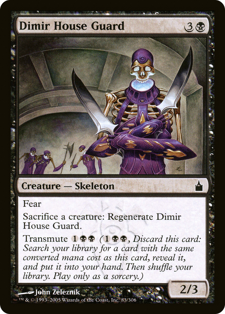Magic: The Gathering - Dimir House Guard - Ravnica: City of Guilds