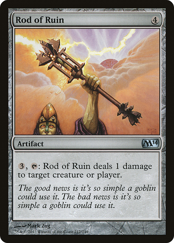Magic: The Gathering - Rod of Ruin - Magic 2014