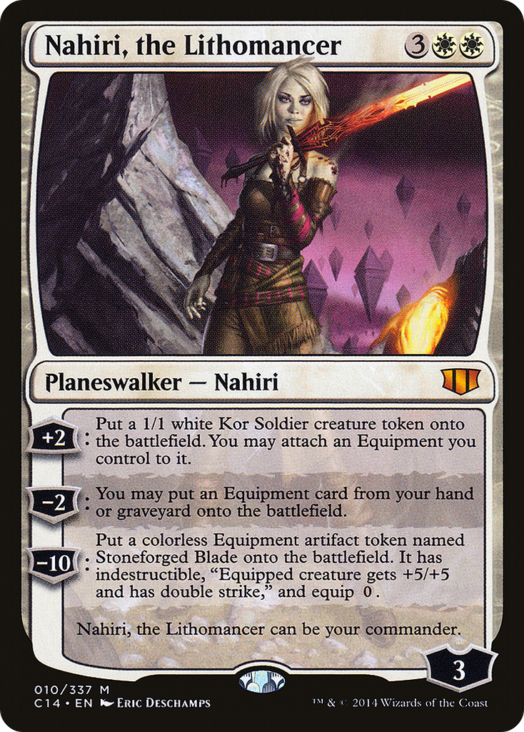 Magic: The Gathering - Nahiri, the Lithomancer - Commander 2014
