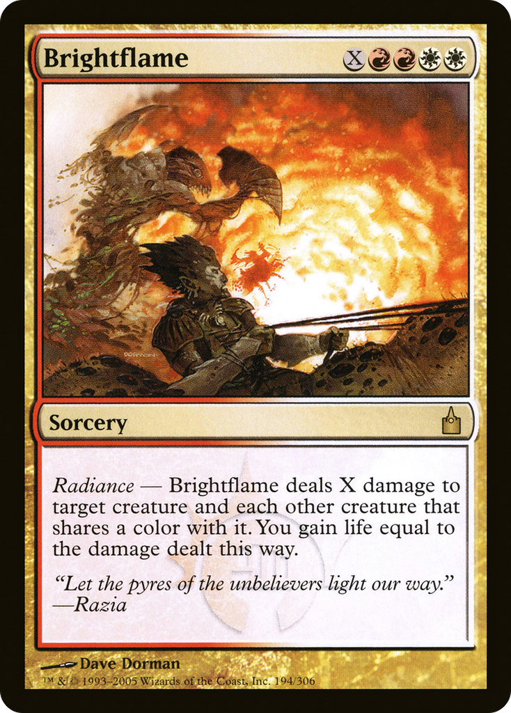 Magic: The Gathering - Brightflame - Ravnica: City of Guilds