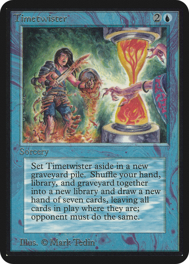Magic: The Gathering - Timetwister - Limited Edition Alpha