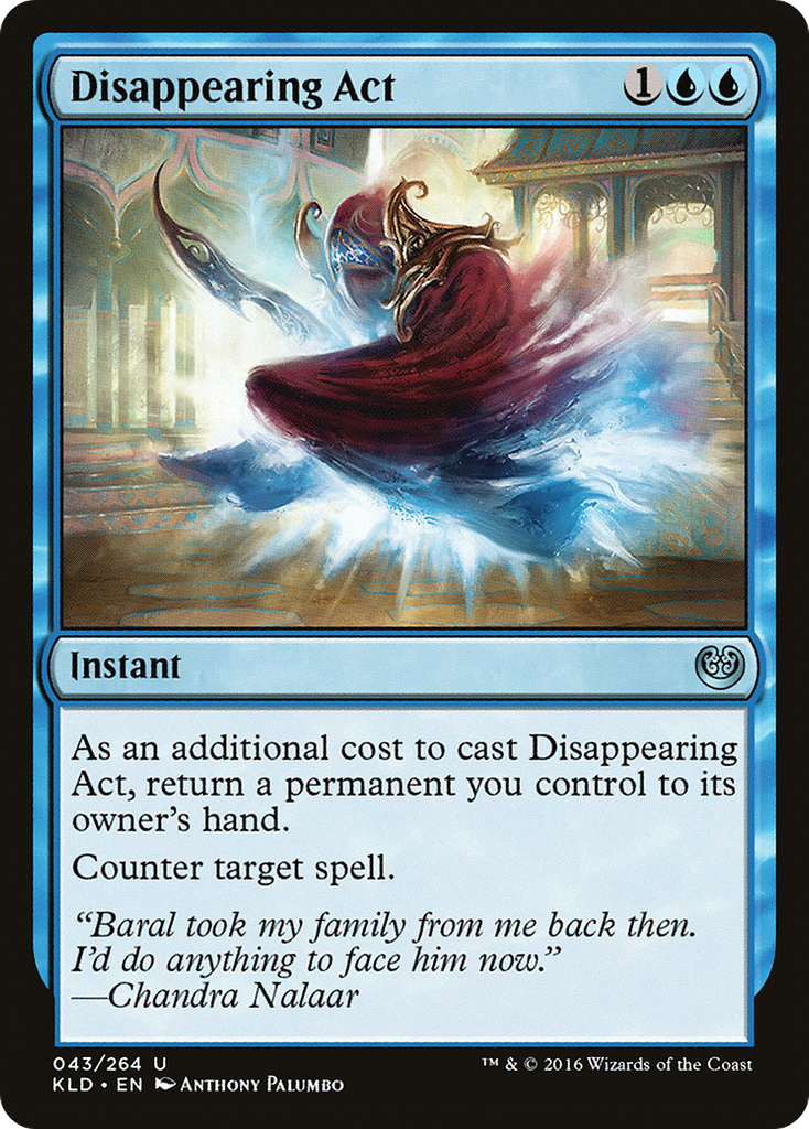 Magic: The Gathering - Disappearing Act - Kaladesh